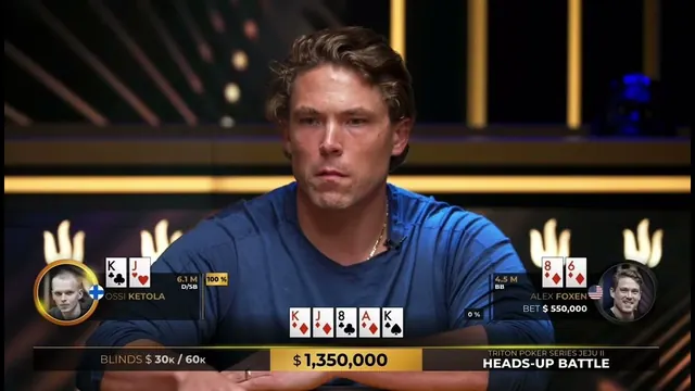 Ketola heads up at high stakes.
